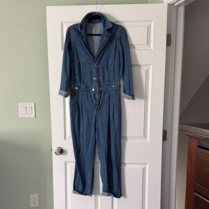 Classic Blue Denim Jumpsuit